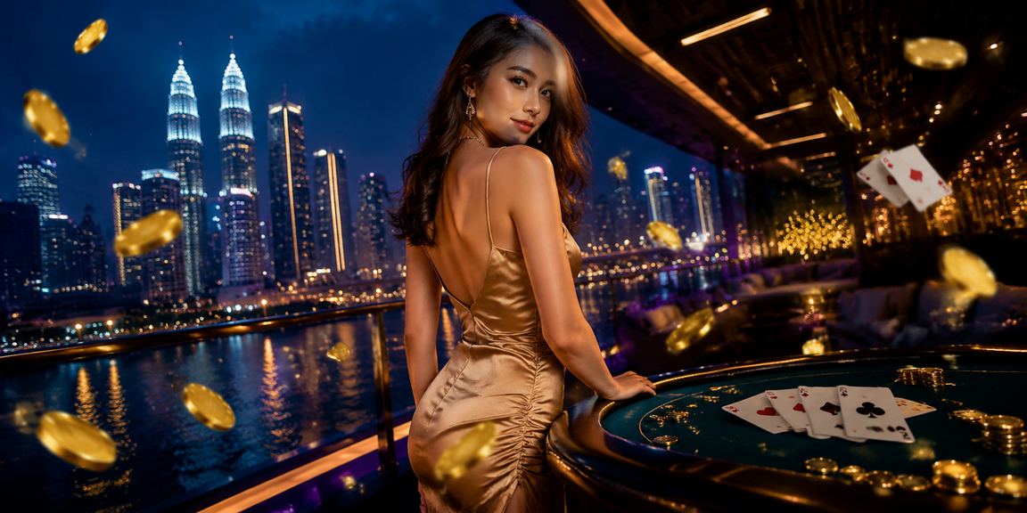 Malaysian-style Teen Patti card game tables at 750 Kuala Lumpur